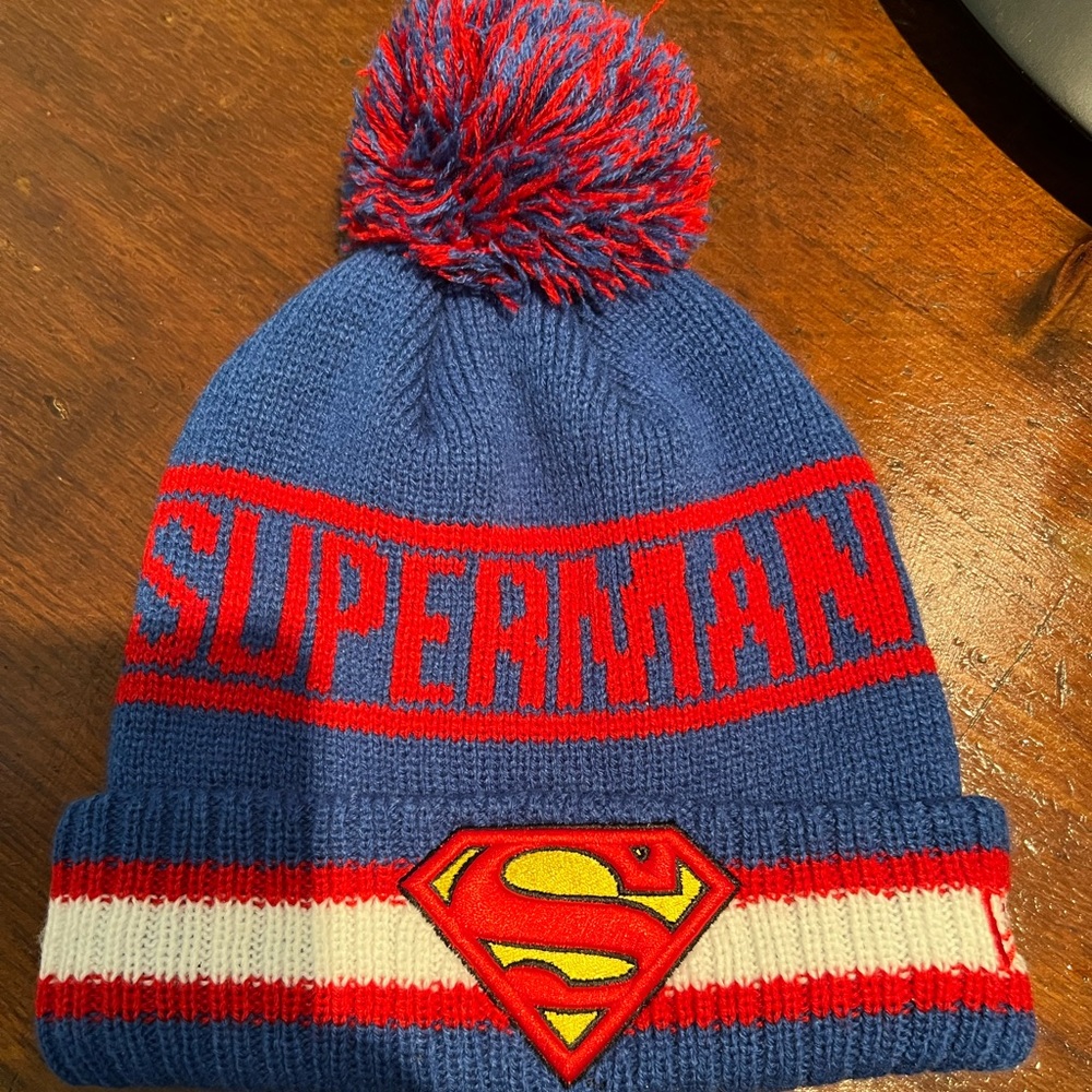 Superman Knot Hat